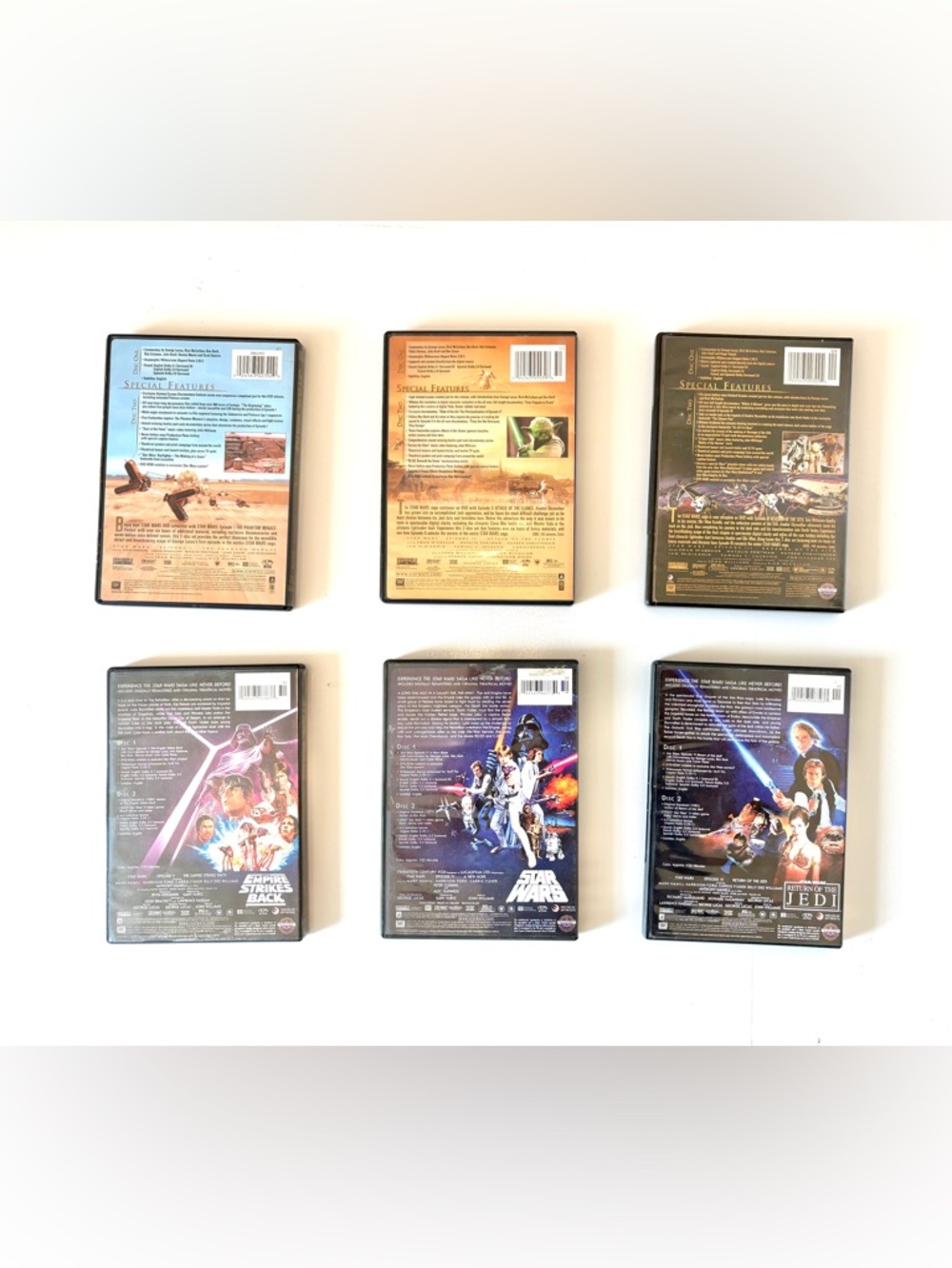 Star Wars DVD 1-6 set widescreen limited edition - Picture 2 of 9